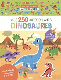 Front cover_Dinosaures : mes 250 autocollants
