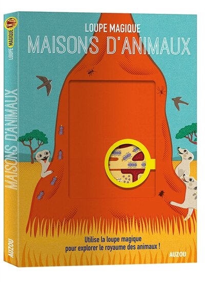 Couverture_Maisons d'animaux : utilise la loupe magique pour explorer le royaume des animaux !