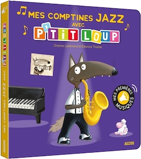 Couverture_Mes comptines jazz avec P'tit Loup