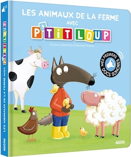 Front cover_Les animaux de la ferme avec P'tit Loup