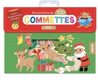 Front cover_Noël : ma pochette de 100 gommettes