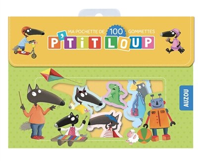 Front cover_P'tit Loup : pochette de 100 gommettes