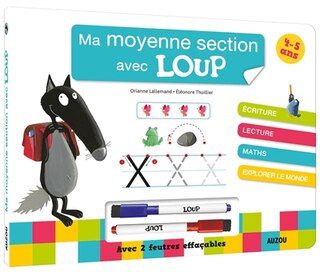 Front cover_Ma moyenne section avec Loup : 4-5 ans