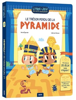 Couverture_Le tr&eacute;sor perdu de la pyramide