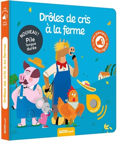 Front cover_DRÔLES DE CRIS À LA FERME