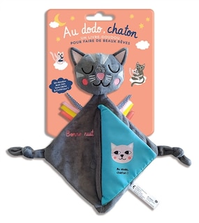 Front cover_Au dodo, chaton : un livre-doudou pour faire de beaux rêves