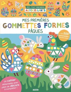 Front cover_Pâques : mes premières gommettes formes