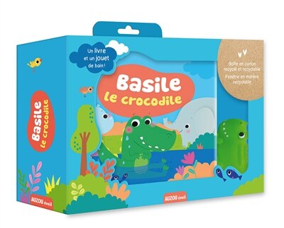 Couverture_Basile le crocodile