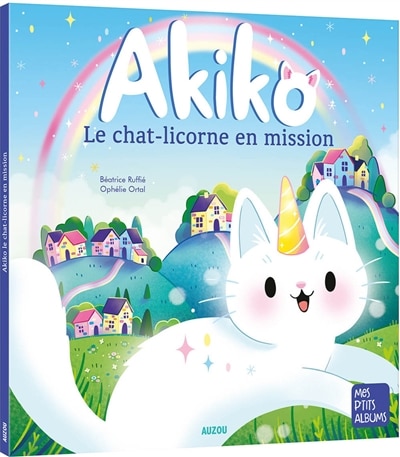 Front cover_Akiko. Le chat-licorne en mission