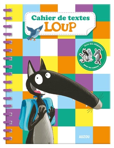 Front cover_Cahier de textes Loup