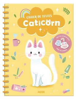Front cover_Cahier de textes Caticorn