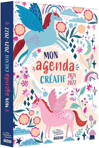 Couverture_Mon agenda créatif 2021-2022