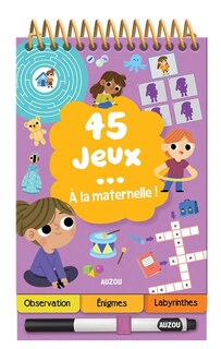 Front cover_45 jeux à la maternelle !