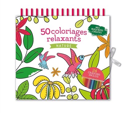 Front cover_50 COLORIAGES RELAXANTS :GMATURE