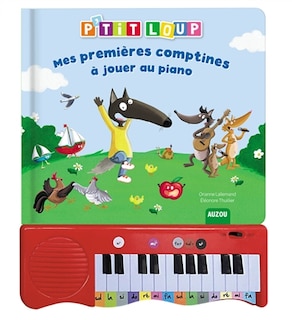 Front cover_P'tit Loup : mes premières comptines à jouer au piano