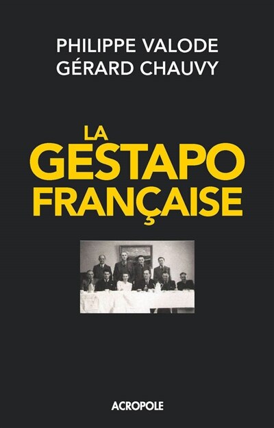 Front cover_La Gestapo française