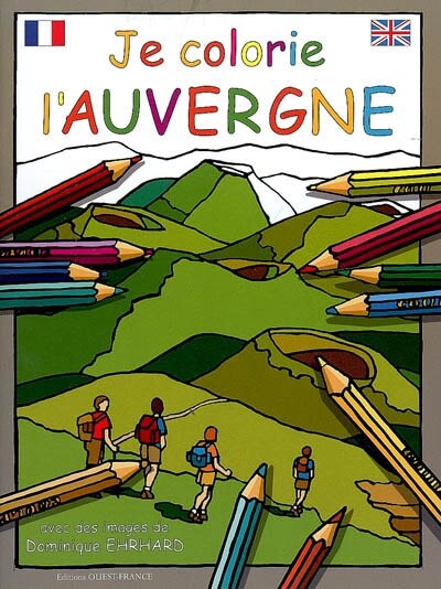 Front cover_Je colorie l'Auvergne