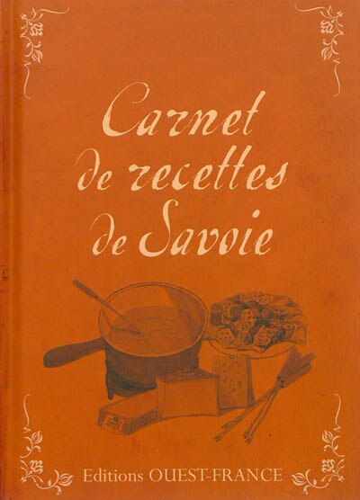 Couverture_Carnet de recettes de Savoie