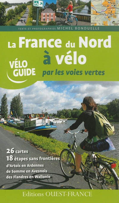 Couverture_La France du Nord à vélo par les voies vertes