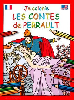 Front cover_Je colorie les contes de Perrault