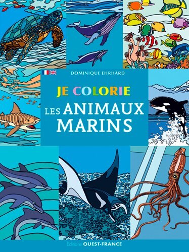 Couverture_Je colorie les animaux marins