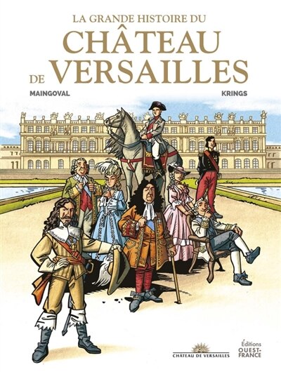 Front cover_La grande histoire du château de Versailles