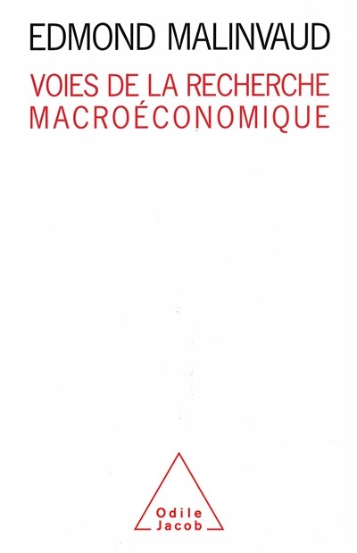 Front cover_Voies de la recherche macroéconomique