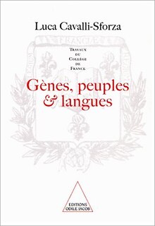 Front cover_Gènes, peuples et langues