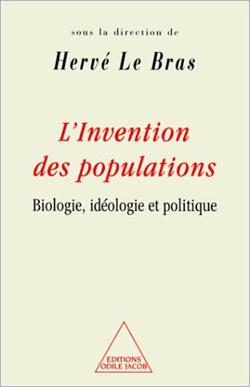 Front cover_L' invention des populations