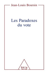 Front cover_Les paradoxes du vote