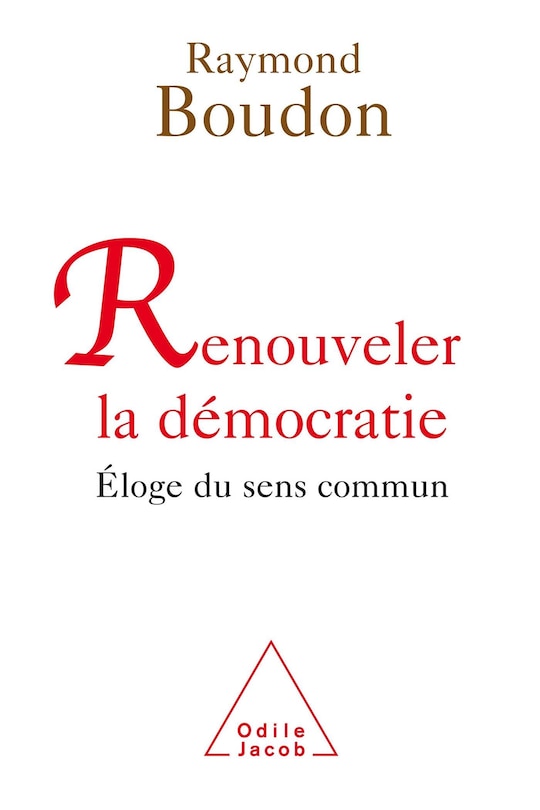 Front cover_RENOUVELER LA DEMOCRATIE