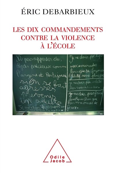 Front cover_Les dix commandements contre la violence à l'école