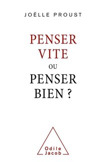 Front cover_Penser vite ou penser bien ?
