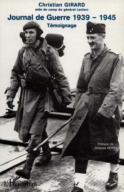 Couverture_JOURNAL DE GUERRE 1939 -1945