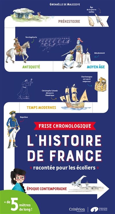 Front cover_L' histoire de France racontée pour les écoliers