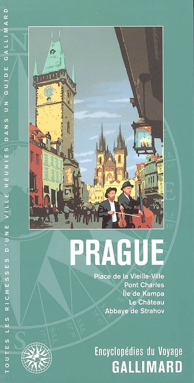 Front cover_Prague : place de la Vieille-Ville, pont Charles, île de Kampa, le château, abbaye de Strahov