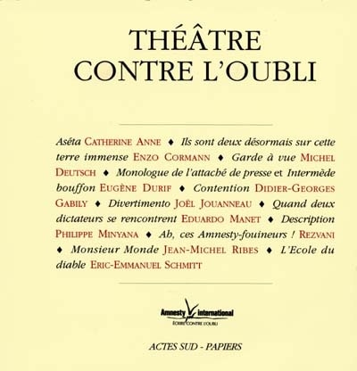 Couverture_Théâtre contre l'oubli