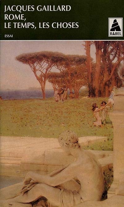 Couverture_Rome, le temps, les choses