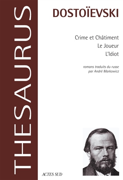 Front cover_Crime et châtiment ; Le joueur ; L'idiot