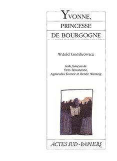 Front cover_Yvonne, princesse de Bourgogne