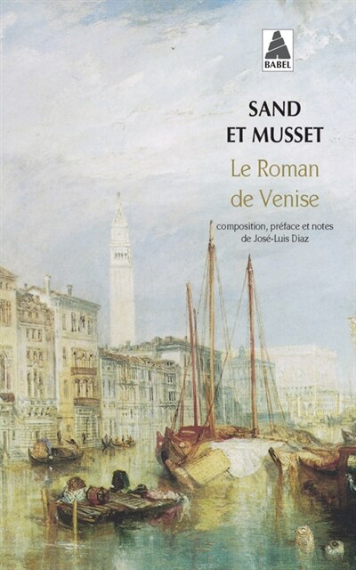Front cover_Le roman de Venise