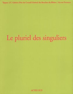 Front cover_Exposition, 13 janvier-26 mars 2000, Espace 13, Aix-en-Provence