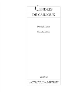 Front cover_Cendres de cailloux