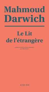 Couverture_Le lit de l'étrangère : poèmes