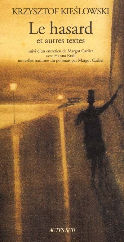 Front cover_Le hasard : et autres textes ; Entretien de Margot Carlier avec Hanna Krall