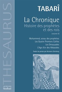 Couverture_La chronique : histoire des proph&egrave;tes et des rois, Vol. 2