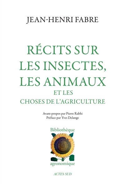 Front cover_Récits sur les insectes, les animaux et les choses de l'agriculture