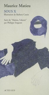 Couverture_Sous X ; Matieu, l'absent