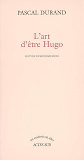 Couverture_L' art d'être Hugo
