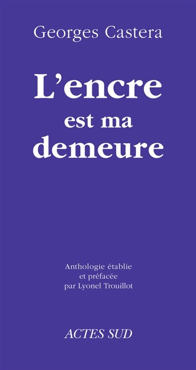 Front cover_L'encre est ma demeure